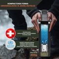 Cestovná fľaša s filtrom Bachgold Selfpress Waterfilter 500 ml brown 3