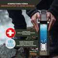 Cestovná fľaša s filtrom Bachgold Selfpress Waterfilter 500 ml white 2