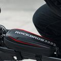 Rockbros B62-1 3 l čierna taška na rám bicykla 4