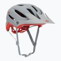 Cyklistická prilba Bell 4Forty Integrated MIPS matná lesklá sivá/karmínová