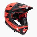 Cyklistická prilba Bell FF Super DH MIPS Spherical fasthouse matte gloss red/black