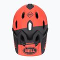 Cyklistická prilba Bell FF Super DH MIPS Spherical fasthouse matte gloss red/black 6
