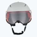 Lyžiarska prilba Giro Orbit Spherical matte light grey/vivid ember 2