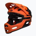 Cyklistická prilba Bell Full Face Super 3R MIPS matte orange/black