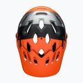 Cyklistická prilba Bell Full Face Super 3R MIPS matte orange/black 6