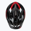 Cyklistická prilba Giro Revel čierna jasne červená 5