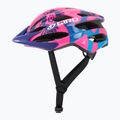 Detská cyklistická prilba Giro Raze berry blue flowers 3