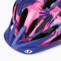 Detská cyklistická prilba Giro Raze berry blue flowers 7