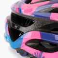 Detská cyklistická prilba Giro Raze berry blue flowers 8