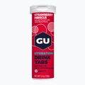 Nápoj izotonický GU Hydration Drink 12 tabliet jahoda/hibiscus