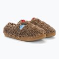 Nuvola Classic Cloud fleece hnedé zimné papuče 4