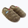 Nuvola Classic Cloud fleece hnedé zimné papuče 8