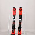 Detské zjazdové lyže Rossignol Hero Pro + Team 4 GW Black Bulk red 13