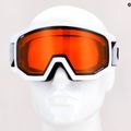 Lyžiarske okuliare UVEX Athletic LGL white/lasergold lite rose 55//522/213 11