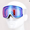Lyžiarske okuliare Smith Proxy white vapor/chromapop photochromic rose flash M741 10