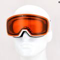 Lyžiarske okuliare Alpina Nakiska white matt/orange 5