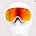 Lyžiarske okuliare POC Fovea Mid Clarity hydrogen white/spektris orange 12