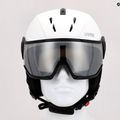 Lyžiarska prilba UVEX Instinct visor white 56/6/260/50 9