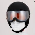 Lyžiarska prilba Alpina Arber Visor Q Lite black matte 10