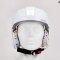 Detské lyžiarske prilby Alpina Carat white/deco 9
