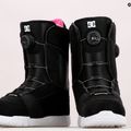 Dámske topánky na snowboard DC Lotus black/black/white 14