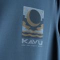KAVU Pánska mikina Sol Crew orion blue 5