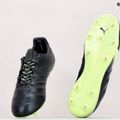 PUMA King Platinum 21 FG/AG pánske kopačky black-green 106478 05 11