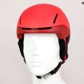 Detské lyžiarske prilby Dainese Scarabeo Elemento metallic red/white logo 9