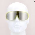 Cyklistické okuliare POC Aspire lemon calcite translucent/clarity define silver 8