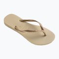 Dámske žabky Havaianas Slim sand grey / light golden 8