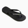 Havaianas Brasil Logo žabky čierne H4110850 8