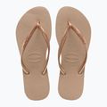Dámske žabky Havaianas Slim rose gold 3