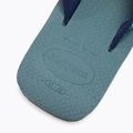 Pánske žabky Havaianas Surf Material silver/blue 9