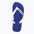 Havaianas Brasil Logo modré žabky H4110850 6