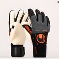Uhlsport Speed Contact Absolutgrip Reflex brankárske rukavice čiernobiele 1112621 9