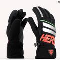 Detské lyžiarske rukavice Rossignol Hero Impr G black 10