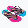 Dámske žabky Ipanema Graffiti V pink/black/blue