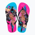 Dámske žabky Ipanema Graffiti V pink/black/blue 2