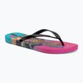 Dámske žabky Ipanema Graffiti V pink/black/blue