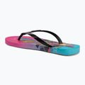 Dámske žabky Ipanema Graffiti V pink/black/blue 3