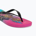 Dámske žabky Ipanema Graffiti V pink/black/blue 7