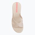 Dámske šľapky Ipanema High Fashion II Slide beige/glitter/pink 5