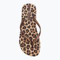 Dámske žabky Ipanema Animal Print beige/bronze/bronze 5