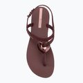 Dámske sandále Ipanema Classic Dreamy burgundy/burgundy/metallic 5