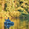 Aquaglide Backwoods Angler 75 sivý 584121108 Nafukovací kajak pre 1 osobu 5