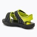 RIDER Basic Sandal V Baby black/neon yellow sandále 3