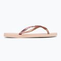 Dámske žabky Havaianas Slim Glitter II ballet rose / golden blush 2