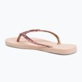 Dámske žabky Havaianas Slim Glitter II ballet rose / golden blush 3