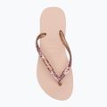 Dámske žabky Havaianas Slim Glitter II ballet rose / golden blush 5