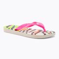 Dámske žabky Havaianas Top Animals beige H4132920
